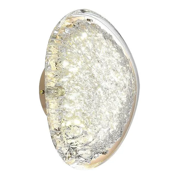 Светильник настенный золотистый / прозрачный LED 1*15W 4000K ST Luce SL6018.203.15 ENIGMA