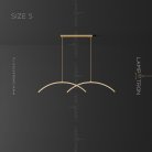 Реечный, рядный светильник SIDSEL Размер S Lampatron sidsel-s 6010-15990