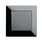 Переключатель 1-клавишный 250В 10А серия Катрин черный Stekker 39507 GLS10-7005-05