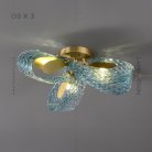 Потолочная люстра LUCIA B CH 3 лампы Lampatron f-lucia-b-ch-3 6759-18483