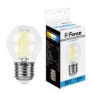 Лампа светодиодная Шарик E27 15W 230V 6400K Feron 38254 LB-515
