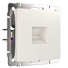 Розетка Werkel W1181013 Ethernet RJ-45 (перламутровый рифленый) a051190