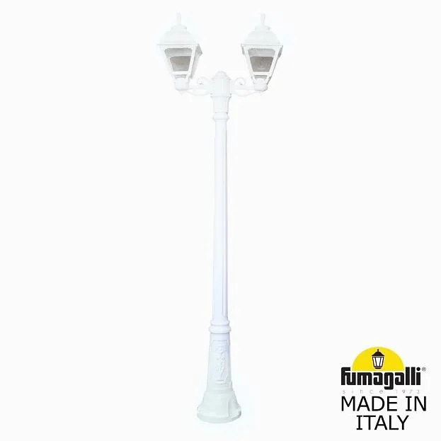 Садово-парковый фонарь FUMAGALLI BISSO/CEFA 2L U23.156.S20.WXE27 Белый