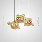 Подвесной светильник BUBBLE B AMBER Lampatron 3693-9136