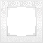 Рамка werkel w0012301 flock белый a050808