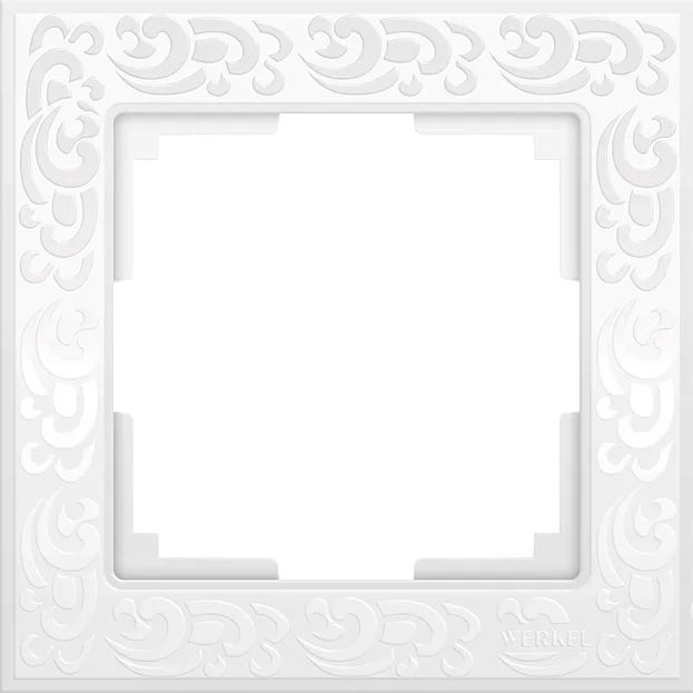 Рамка werkel w0012301 flock белый a050808