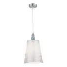 Подвес Хром, Голубой/Белый E27 1*40W ST-Luce SL1759.103.01 LINGOTTI