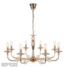 Подвесная люстра iLamp 1030-8GD Aura