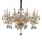 Подвесная люстра Ideal Lux 087771 NEGRESCO SP10 ORO