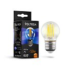 Светодиодная лампа Voltega 8466 Crystal Globe 5W 2800K E27 DIM VG10-G1E27warm5W-FD