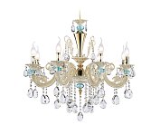 Подвесная люстра Ambrella light TR4926/8 GD/WH/CL