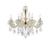 Подвесная люстра Ambrella light TR4926/8 GD/WH/CL