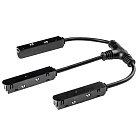 Токопроводящий двухконтактный Т-образный соединитель UNO PRO к 509027(P)/509037P/509227(P)/509237P ЧЕРНЫЙ Lightstar 509293P2
