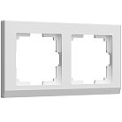 Рамка на 2 поста Werkel W0021801 (белый) a050904 Stark