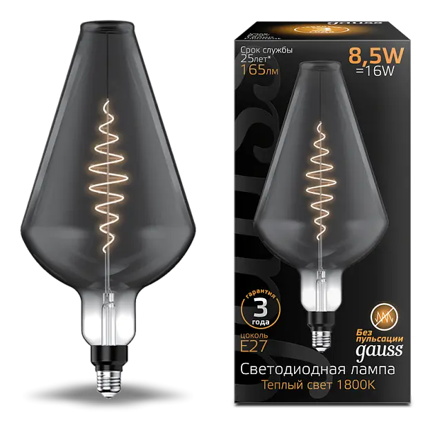 Лампа Gauss 180802005 Filament Oversize