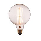 Лампа накаливания Loft It G12540 E27 40W шар прозрачный Edison Bulb