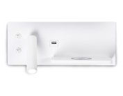 Настенный поворотный светодиодный светильник с выключателем USB и беспроводной зарядкой Ambrella light FW2971 FW