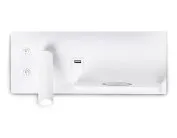 Настенный поворотный светодиодный светильник с выключателем USB и беспроводной зарядкой Ambrella light FW2971 FW