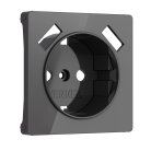 Накладка для розетки USB (графит акрил) Werkel W1179544 a064100