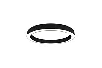 Накладной светодиодный светильник Donolux DL800C72WW Black Aura