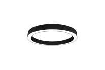 Накладной светодиодный светильник Donolux DL800C72WW Black Aura