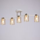 Потолочная люстра ILLUMICO IL6111-5COU-79 WH GD Qui