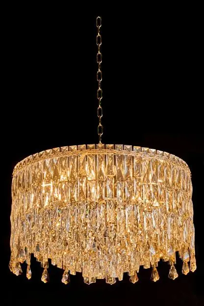 Люстра подвесная Gold Fluorite FL1061-14P The Empress Люстра подвесная Gold Fluorite FL1061-14P The Empress
