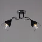 Потолочная люстра Reluce 70139-3.3-02 CR+BK