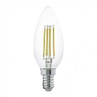 Лампа светодиодная Eglo 11496, 4W (E14), 2700K, 350lm, d=35