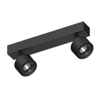 Накладной поворотный светодиодный светильник Ledron SAGITONY E2 S75 Black 4000K