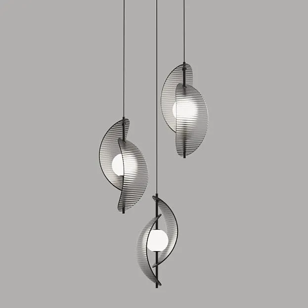 Подвесной светильник Delight Collection MD24030035-3A black/smoky MD24030035 Подвесной светильник Delight Collection MD24030035-3A black/smoky MD24030035
