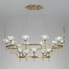 Кольцевые люстры и светильники LOTOS 15 (10+5) плафонов. Lampatron 2165-3632