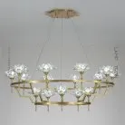 Кольцевые люстры и светильники LOTOS 15 (10+5) плафонов. Lampatron 2165-3632