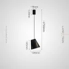 Подвесной светильник ANGE Тип B. Цвет черный Lampatron ange-b-black 9024-25670