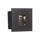 Светильник уличный настенный Черный LED 1*1W 4000K ST Luce SL9501.441.01 VISANO