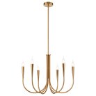 светильник подвесной, E14, 6x40W Velante 368-503-06 Классический стиль