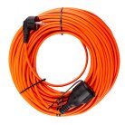 Удлинитель-шнур 1-местный ПВС с/з 3*15мм2 IP54 10м 16А серия Standart Stekker 50343 STD08-31-10
