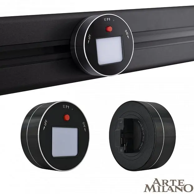Трековый светильник, 3W 250V Arte Milano 380011TL/Light Black Am Трековый светильник, 3W 250V Arte Milano 380011TL/Light Black Am