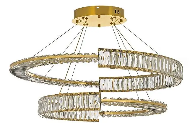 Люстра подвесная Arti Lampadari Carini L 1.5.60+80.101 G Люстра подвесная Arti Lampadari Carini L 1.5.60+80.101 G