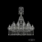 Люстра хрустальная Bohemia 1413/20+10/400/XL-130 Ni