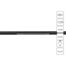 Магнитный трековый светильник Arte Lamp A7286PL-1BK OPTIMA