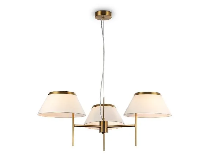 Подвесная люстра с абажурами Ambrella light LH72471/3 BS/WH 