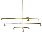 Подвесной светильник Austere Chandelier Y 9 ImperiumLoft 107640-22 40.2217