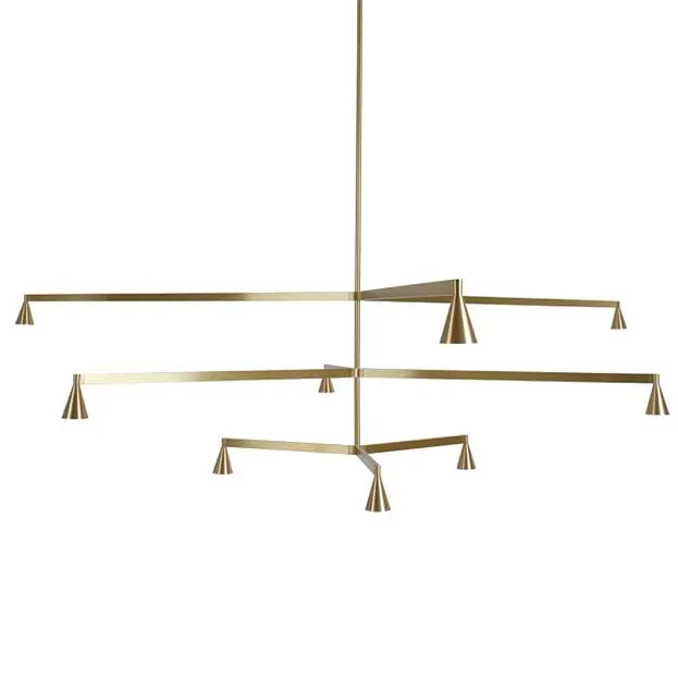 Подвесной светильник Austere Chandelier Y 9 ImperiumLoft 107640-22 40.2217