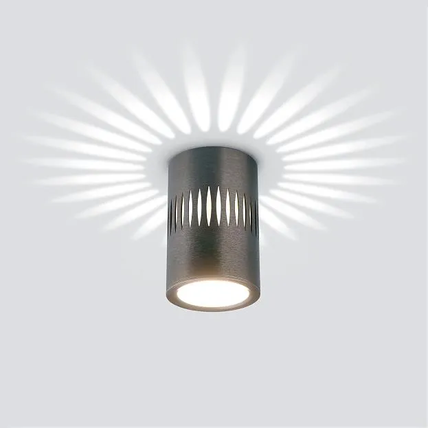 Накладной светильник Elektrostandard DLS026 7W 4200К графит a053601