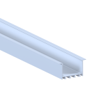 Встраиваемый алюминиевый профиль 3 м Donel DN18529H3RAL9003 DN8ALE