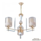 Люстра подвесная с плафонами 306087/3 Wh/Gd Arte Milano Florentia