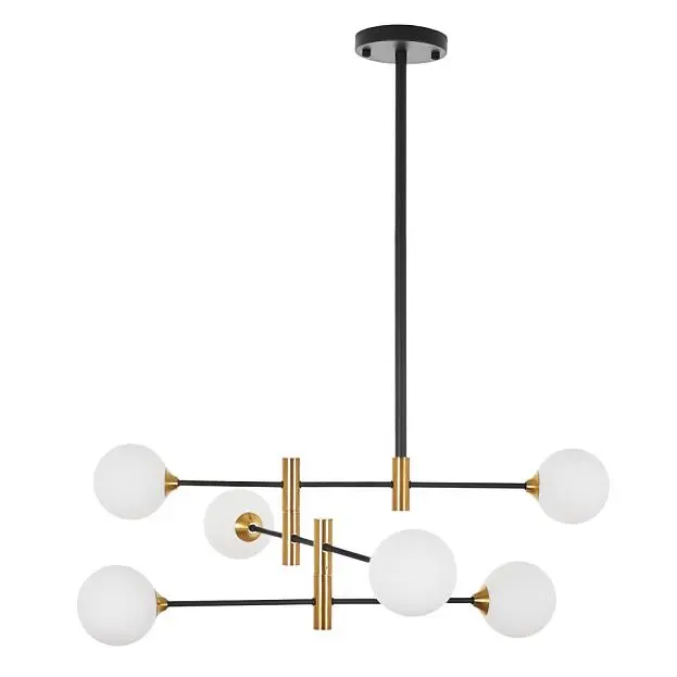 Потолочная люстра MyFar MR1110-6C Rita Потолочная люстра MyFar MR1110-6C Rita