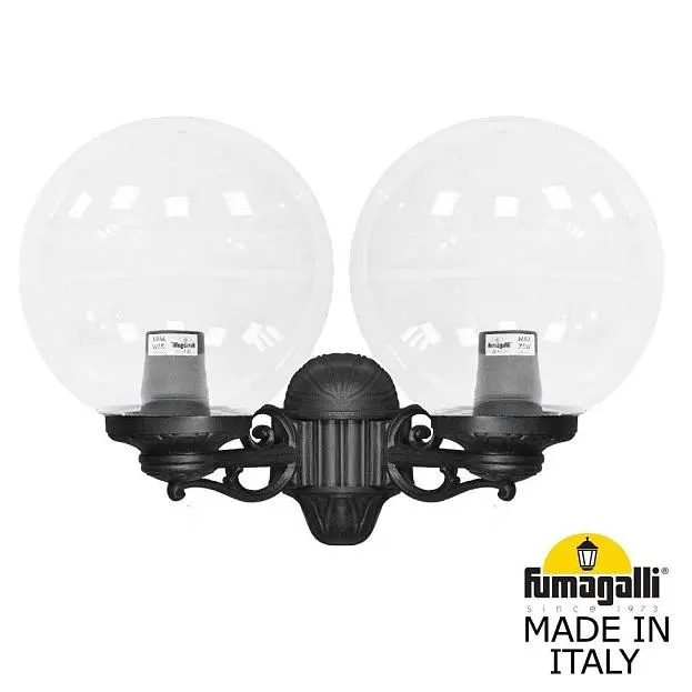 Уличный настенный светильник FUMAGALLI G30.141.000.AXF1R PORPORA/G300 GLOBE 300 Уличный настенный светильник FUMAGALLI G30.141.000.AXF1R PORPORA/G300 GLOBE 300