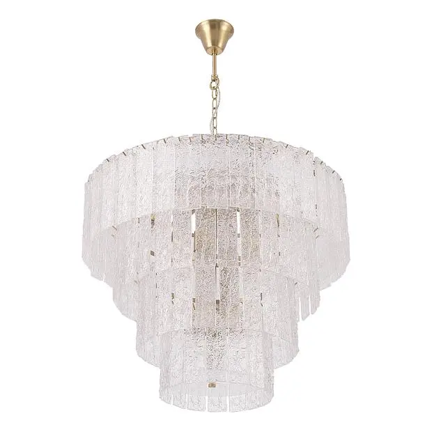 Подвесная люстра Crystal Lux RICARDO SP14 BRASS Подвесная люстра Crystal Lux RICARDO SP14 BRASS